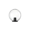 Acrilux Sfera Ø 30 cm, completa di base, opale