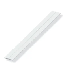Alfer Barra piatta 19.5x2 pvc bco 1 mt