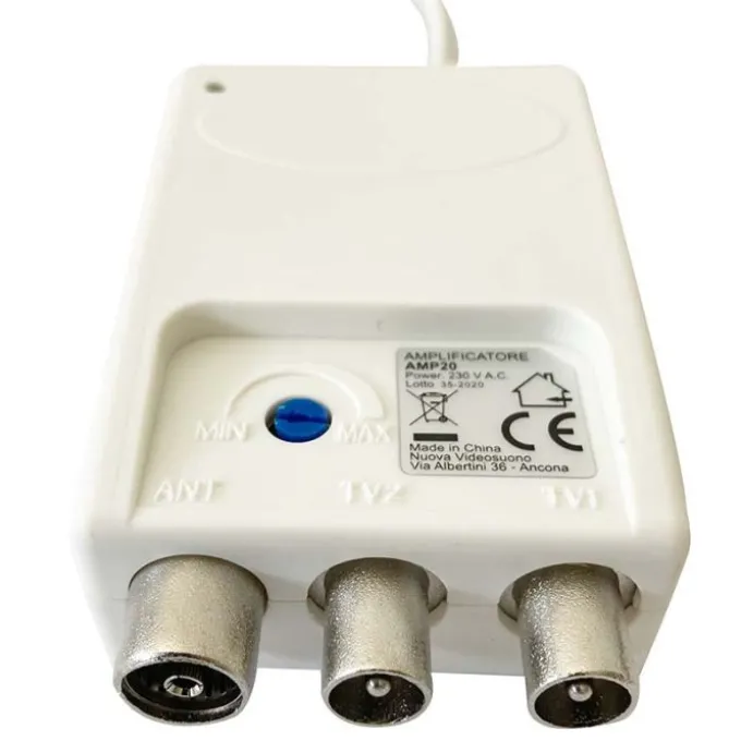 Amplificatore amp20 tv da interno 230 v