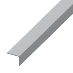 Angolare allum 20x10 inox spazzol 1 mt