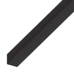 Angolare 40x10x2 pvc nero 1 mt