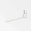 Appendiabiti 330 mm alluminio bianco