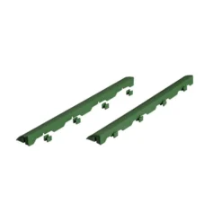 Art plast Kit 6 scivoli, in polipropilene, con aggancio universale, colore verde