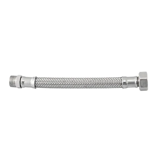 Attacchino flex normale cm.30 3/8m×1/2f (pla)