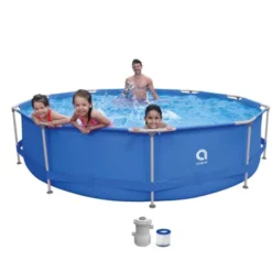 Avenli Piscina fuori terra tonda ⌀ 360xh76 cm con pompa filtro da 1136 l/h
