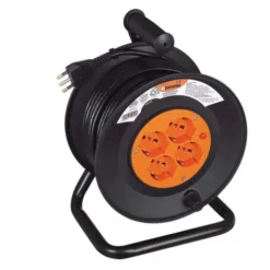 Avvolgicavo garden 25 mt sp 16a + 4 prese universali