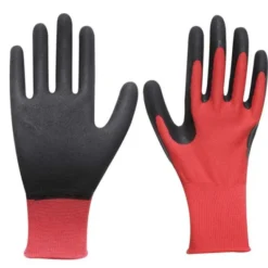 Baltix Guanto poliestere, tg.9, rosso