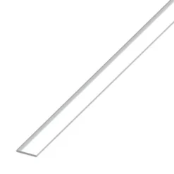Barra piatta allum 15x2 bril 1mt