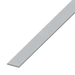 Barra piatta allum 15x2 inox spazzol 1mt