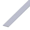 Barra piatta 23.5x2 allum nat 1 mt