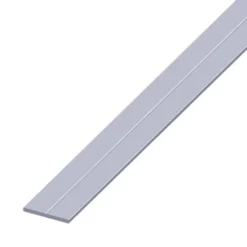 Barra piatta19.5x2 allu nat 1 mt