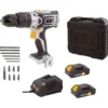 Batavia Trapano con Percussione 18V con 2 Batterie - Massima Potenza