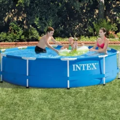 Bestway Piscina fuori terra steel pro da 305 x h.76 cm con pompa filtro a cartuccia da 1.249 lt/h