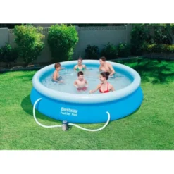Bestway Piscina fuori terra tonda autoportante fast set 366x76cm