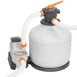 Bestway Pompa di filtraggio a sabbia per piscina fuori terra, fino a 11.355 lt/h
