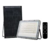 Bion Faro led ad energia solare, 100w, 900lm, 4000k, ip65, dimmerabile, funzione automatica, timer, pannello monocristallino 12w, 21,9x2,9xh.16,4 cm