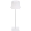Bion Lampada led blacky da tavolo, ricaricabile usb, h. 38 cm