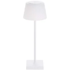 Bion Lampada led blacky da tavolo, ricaricabile usb, h. 38 cm