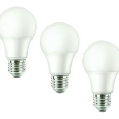 Bion Set 3 lampadine goccia 11w luce calda e27