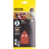 Black+decker Fogli abrasivi, con velcro, grana 240, 5 pezzi