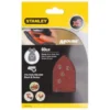 Black+decker Fogli abrasivi, per mouse, con velcro, grana 60, 5 pezzi