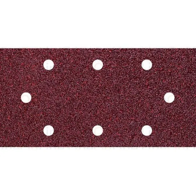 Black+decker Fogli velcro 93x190 mm, forati, grana fine, 5 pezzi