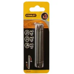 Black+decker Inserti doppi 86mm ph1-2.pz1-2.sl5-6 (x3)
