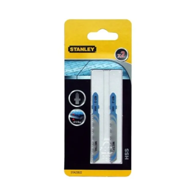 Black+decker Lame 70x0.7 mm, per seghetto alternativo, per metallo, 2 pezzi