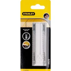 Black+decker Lame 100x2.5 mm, per seghetto alternativo, per legno, 2 pezzi