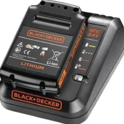 Black+decker Set batteria 18v 2.0ah+caricabatterie da 14.4v e 18v litio