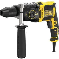 Black+decker Trapano a percussione, potenza 850w, mandrino in metallo 13 mm, 2 velocita' regolabili