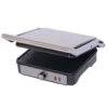 Blake Bistecchiera 2000w, spia on&ready, termostato regolabile, piastre 29,5x24 cm