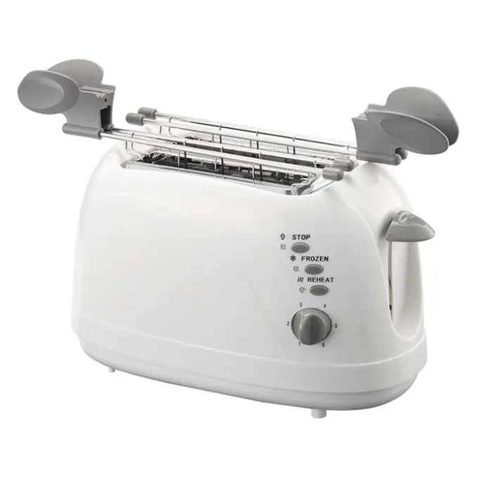 Blake Tostapane 750w, timer variabile, funzioni stop/reheat/defrost, vassoio raccogli briciole
