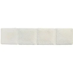Bordura albione, in pietra, 50x11xh.8 cm, dritta, panna