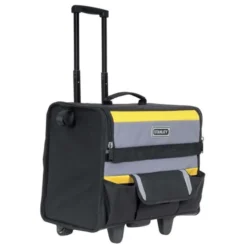 Borsa in tessuto 20'' c/ruote e maniglione metallo