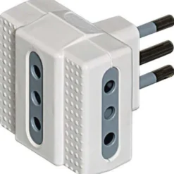Bticino Adattatore 10a triplo bianco