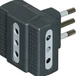 Bticino Adattatore 10a triplo grigio