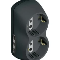 Bticino Adattatore b4, bipasso 10/16a e 2 prese p30, spina 16a, 3500 w, 250 v, nero