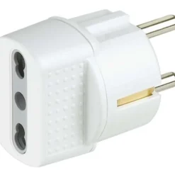 Bticino Adattatore schuko/10-16a bianco
