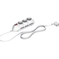 Bticino M/presa 16a+t 3schuko+6 10/16a+t interr. 1.5 mt bi