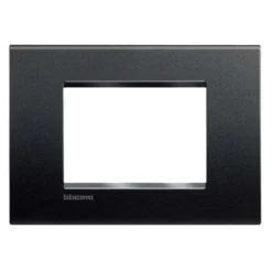 Bticino Placca 3 moduli plastica bianco serie living