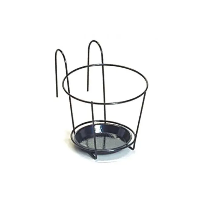 Buzzi Portavaso singolo, con sottovaso, Ø 15 cm
