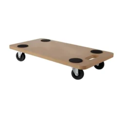 Carrello rett in mdf con antiscivolo 29x58 cm
