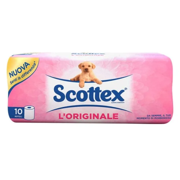 Carta igienica scottex 10 rotoli