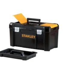 Cassetta portautensili stanley essential, 19", cerniere di chiusura in metallo, cm 48,2x25,4x25