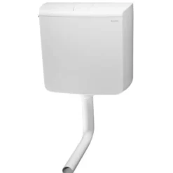 Cassetta wc geberit 9 lt, ap110, tasto stop bianco