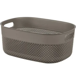 Cesta filo basket curver, misura s 27x22xh15 cm, colore grigio