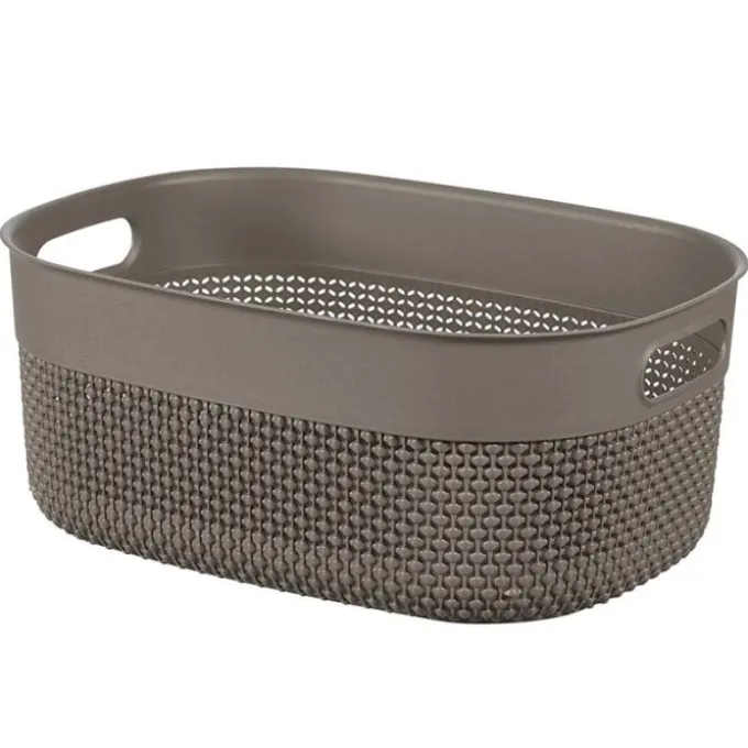 Cesta filo basket curver, misura s 27x22xh15 cm, colore grigio