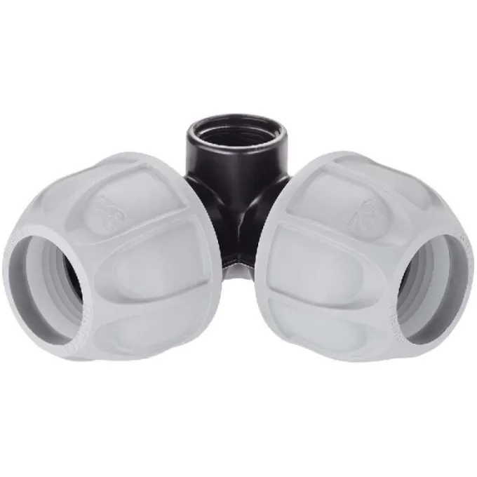 Claber Gomito Ø 1", filetto femmina 3/4"