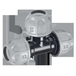 Claber Raccordo a t, per tubi da 1" (32 mm)
